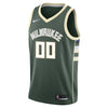 Image of Milwaukee Bucks Swingman Custom Jersey Green - Icon Edition 2019