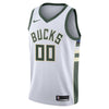 Image of Milwaukee Bucks Swingman Custom Jersey White - Association Edition 2019