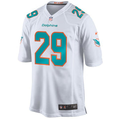 Minkah Fitzpatrick Miami Dolphins Game Jersey – White 2019