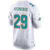 Image of Minkah Fitzpatrick Miami Dolphins Game Jersey – White 2019