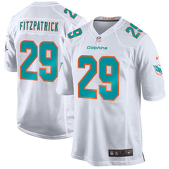 Minkah Fitzpatrick Miami Dolphins Game Jersey – White 2019