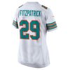 Image of Minkah Fitzpatrick Miami Dolphins Women's Throwback Game Jersey – White 2019