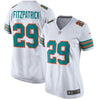 Image of Minkah Fitzpatrick Miami Dolphins Women's Throwback Game Jersey – White 2019