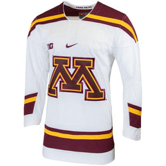 Minnesota Golden Gophers Replica College Hockey Jersey – White 2019