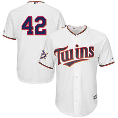 Minnesota Twins Majestic 2019 Jackie Robinson Day Official Cool Base Jersey – White 2019