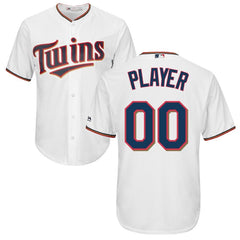 Minnesota Twins Majestic Cool Base Custom Jersey - White 2019