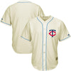 Image of Minnesota Twins Majestic Cool Base Ivory Fashion Team Jersey - Cream 2019