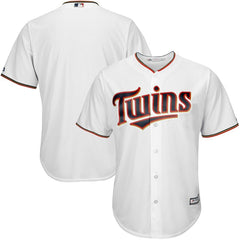 Minnesota Twins Majestic Official Cool Base Jersey - White - 2019