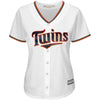 Image of Minnesota Twins Majestic Women's Cool Base Jersey - White 2019