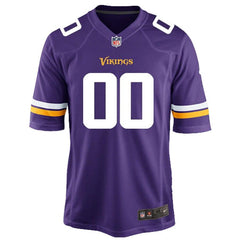 Minnesota Vikings Youth Custom Game Jersey 2019