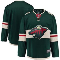 Minnesota Wild Breakaway Home Jersey - Green 2019