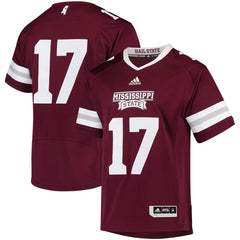 Mississippi State Bulldogs  Premier Football Jersey - Maroon 2019