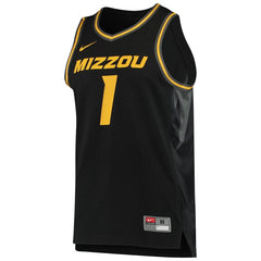 Missouri Tigers College Replica Basketball Jersey – Black 2019