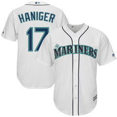 Mitch Haniger Seattle Mariners Majestic Cool Base Player Jersey - White 2019