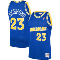 Mitch Richmond Golden State Warriors Mitchell &amp; Ness 1990-91 Hardwood Classics Swingman Jersey – Royal 2019