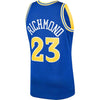 Image of Mitch Richmond Golden State Warriors Mitchell &amp; Ness 1990-91 Hardwood Classics Swingman Jersey – Royal 2019