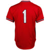 Image of Mitchell &amp; Ness Ozzie Smith St. Louis Cardinals 1985 Throwback Mesh Batting Practice Jersey - Red 2019