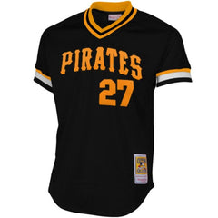 Mitchell & Ness Pittsburgh Pirates Kent Tekulve 1982 Cooperstown Collection Practice Jersey - Black 2019