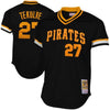 Image of Mitchell &amp; Ness Pittsburgh Pirates Kent Tekulve 1982 Cooperstown Collection Practice Jersey - Black 2019