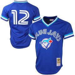 Mitchell &amp; Ness Roberto Alomar Toronto Blue Jays Cooperstown Collection Mesh Batting Practice Jersey - Royal Blue 2019