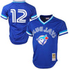 Image of Mitchell &amp; Ness Roberto Alomar Toronto Blue Jays Cooperstown Collection Mesh Batting Practice Jersey - Royal Blue 2019