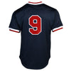 Image of Mitchell &amp; Ness Ted Williams Boston Red Sox 1990 Cooperstown Collection Batting Practice Jersey - Navy Blue 2019