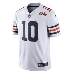 Mitchell Trubisky Chicago Bears 2019 100th Season Alternate Classic Limited Jersey - White 2019