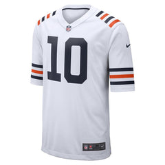 Mitchell Trubisky Chicago Bears 2019 Alternate Classic Game Jersey – White 2019