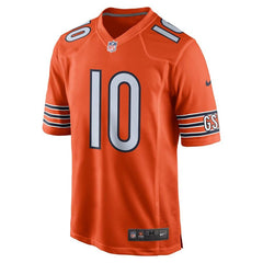 Mitchell Trubisky Chicago Bears Alternate Game Jersey – Orange 2019