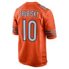 Image of Mitchell Trubisky Chicago Bears Alternate Game Jersey – Orange 2019