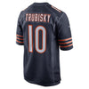 Image of Mitchell Trubisky Chicago Bears Game Jersey - Navy 2019