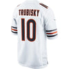 Image of Mitchell Trubisky Chicago Bears Game Jersey – White 2019