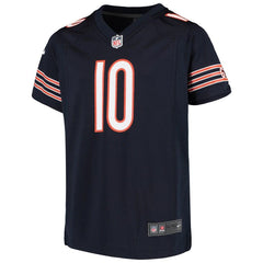 Mitchell Trubisky Chicago Bears Girls Youth Game Jersey - Navy 2019