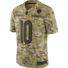 Mitchell Trubisky Chicago Bears Salute to Service Limited Jersey – Camo 2019