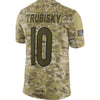 Image of Mitchell Trubisky Chicago Bears Salute to Service Limited Jersey – Camo 2019