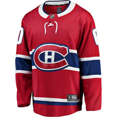 Montreal Canadiens Home Breakaway Custom Jersey - Red 2019