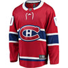 Image of Montreal Canadiens Home Breakaway Custom Jersey - Red 2019