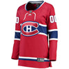 Image of Montreal Canadiens Women's Home Breakaway Custom Jersey - Red 2019