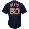 Image of Mookie Betts Boston Red Sox Majestic Cool Base Player Jersey - Navy 2019