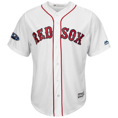 Mookie Betts Boston Red Sox Majestic Postseason Home Cool Base Player Jersey – White 2019