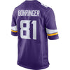 Image of Moritz Bohringer Minnesota Vikings Team Color Game Jersey - Purple 2019