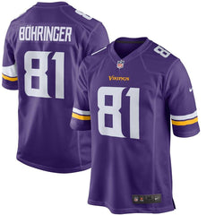 Moritz Bohringer Minnesota Vikings Youth Team Color Game Jersey - Purple 2019