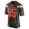 Image of Myles Garrett Cleveland Browns Game Jersey - Brown 2019