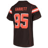 Image of Myles Garrett Cleveland Browns Girls Youth Game Jersey - Brown 2019