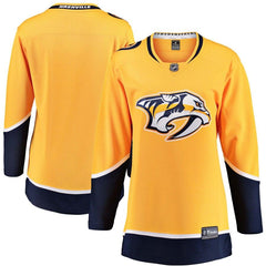 Nashville Predators Women's Breakaway Home Jersey - Yellow 2019