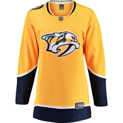 Nashville Predators Women's Breakaway Home Jersey - Yellow 2019