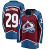 Image of Nathan MacKinnon Colorado Avalanche Women's Home Breakaway Player Jersey - Maroon 2019
