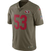 Image of NaVorro Bowman San Francisco 49ers Salute To Service Limited Jersey - Olive 2019