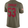 Image of NaVorro Bowman San Francisco 49ers Salute To Service Limited Jersey - Olive 2019