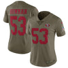 Image of NaVorro Bowman San Francisco 49ers Women's Salute to Service Limited Jersey - Olive 2019